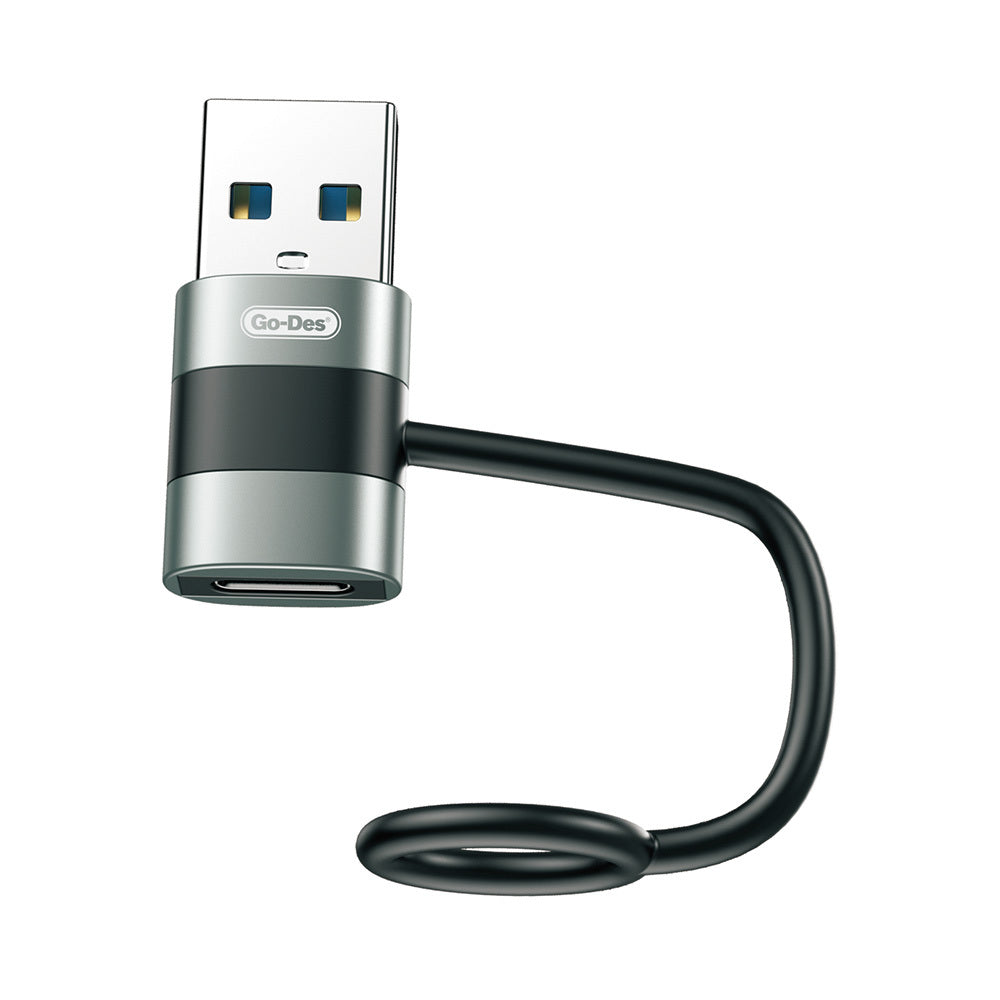Go Des GD-CT069 USB 3.0 to Type-C Data Ve Hızlı Şarj Adaptörü Go Des GD-CT069 USB 3.0 to Type-C Data Ve Hızlı Şarj Adaptörü
